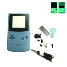 Люминисцентный ночник синий корпус чехол для GameboyColor для консольного чехла с оригинальными отвертками для объектива