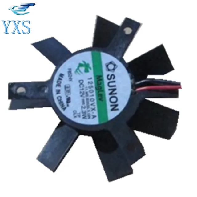 Best Price 125010VX-A DC 12V 2.3W 2 Wires Computer Graphics Card Cooling Fan Best Price 125010VX-A DC 12V 2.3W 2 Wires Computer Graphics Card Cooling Fan