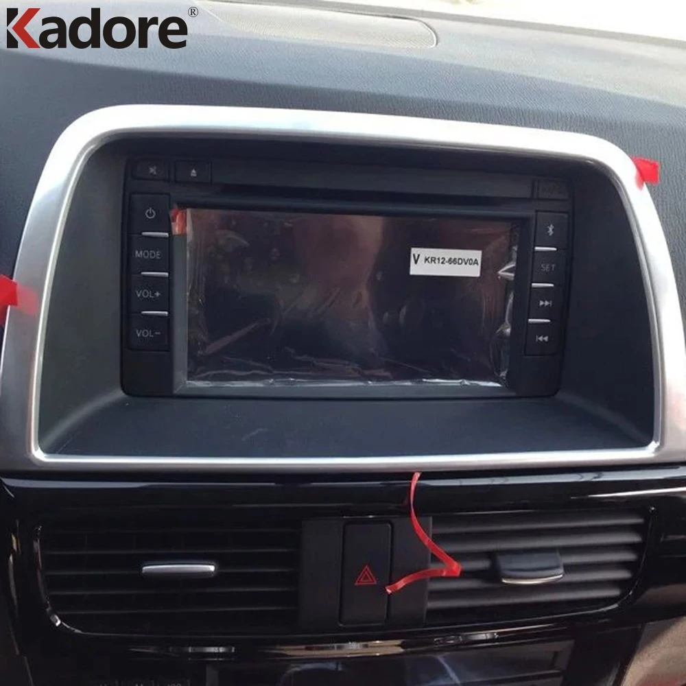 ABS Matte Plastic Center Control Panel Cover Trim font b Interior b font Car Accessories 1PCS