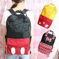 Hot Large Mickey Mouse Minnie Winnie Plush Backpack Men And Women Student Travel Both Shoulders Bags Handbags Girl Birthday Gift