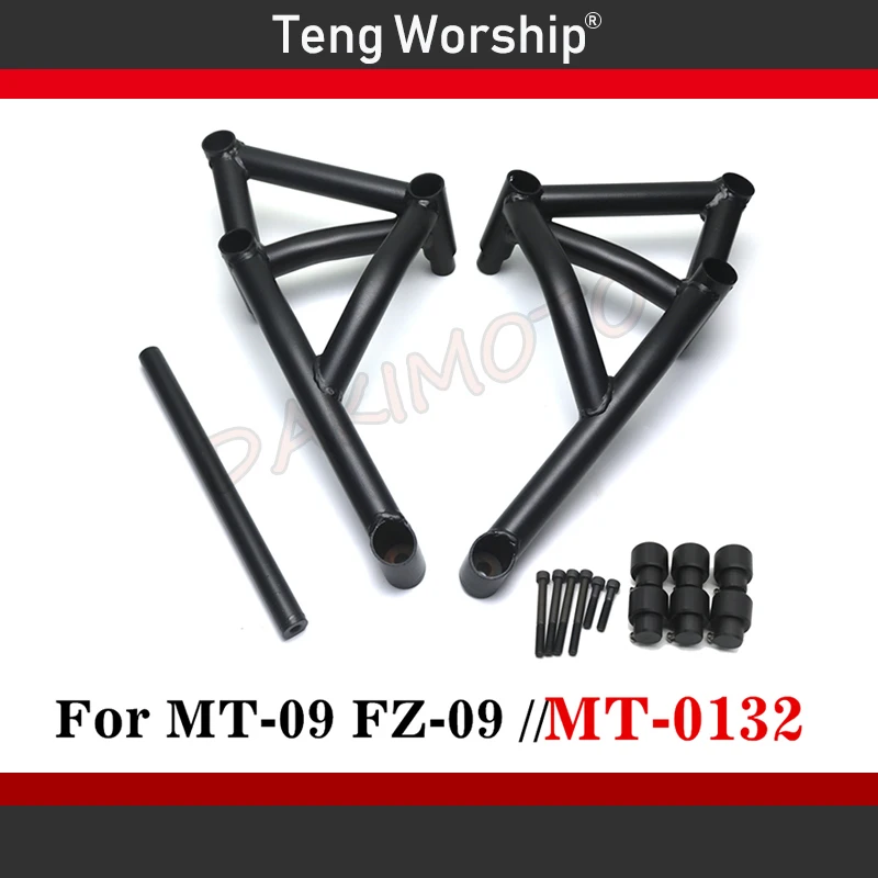 

Motorcycle Crash Bar Engine Guard Frame Stunt Cage Engine Guard Crash bar for Yamaha MT09 FZ 09 Tracer MT-09 FZ-09 2014-2016