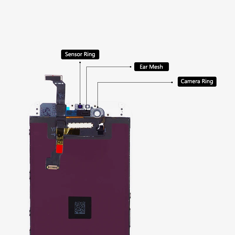 20 шт Высокое качество 4,7 дюймовый ЖК-дисплей для iPhone 6 с кодирующий преобразователь сенсорного экрана в сборе DHL