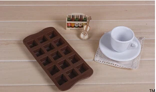 200 ШТ. Шоколад SquareShaped ice mold Силиконовые Для Льда Куб Mold Maker Мороженое Mold Maker Ice Плесень Бесплатно Fedex/DHL
