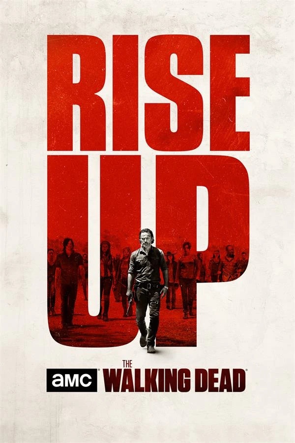 Custom Canvas Poster The Walking Dead Decals Rise Up Wallpaper The Walking Dead Wall Stickers Rick Grimes Wall Decor Mural 1064 Decoration Murale Wall Stickerwall Decor Aliexpress