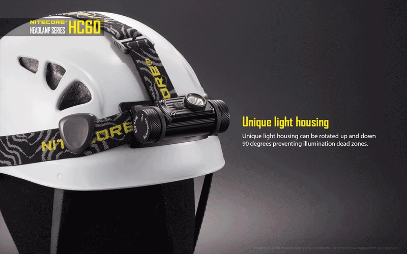 Nitecore HC60 LED USB Rechargeable Headlamp (14)