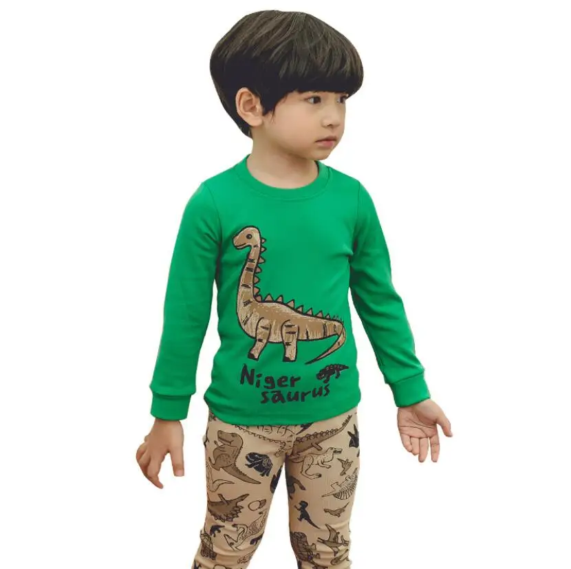Boys Pajamas Sets kids Sleepwear Pajamas clothes Children cartoon