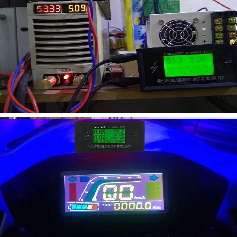 ATORCH DC 300 В 100A точный счетчик энергии измеритель напряжения тока вольтметр