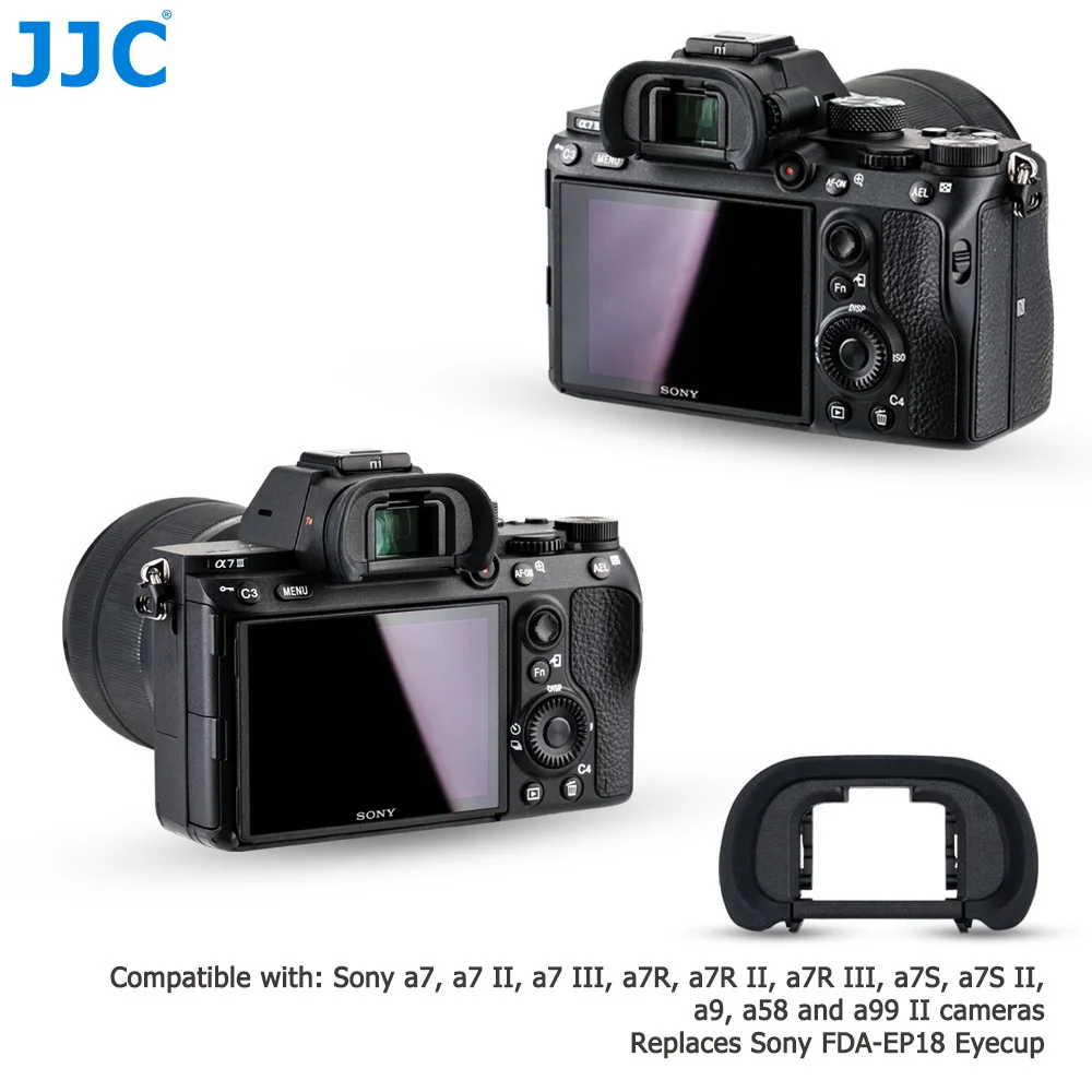 JJC мягкий видоискатель для Камеры наглазник Sony a7R IV a7 III II a9 a99 Заменяет зеркальный