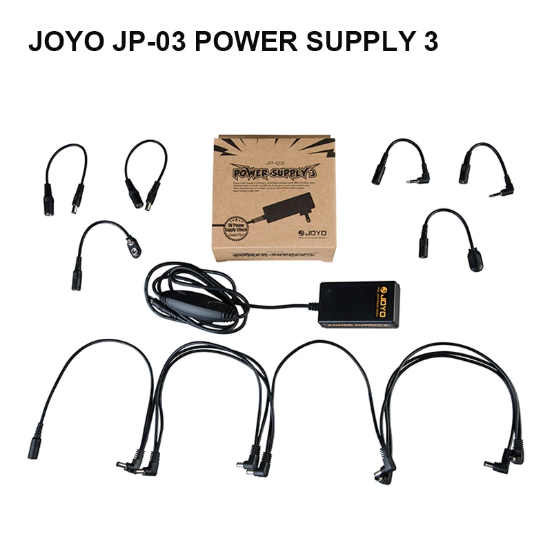 Блок питания JOYO JP 03 для педалей гитарных эффектов 9 в комплект входят педали Line 6