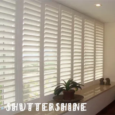 Wood Blinds Ventilation Window Shutter Doors Windows Folding Door