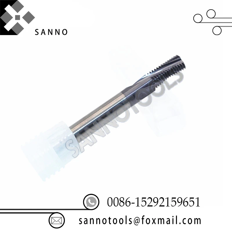 American thread mills  UNC UNF  high hardness Full teeth multi-tooth thread milling cutter for aluminum, copper and steel