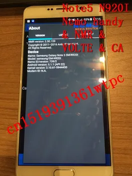 

thailand volte +note5 N920I nemo handy & NMR , support 2CA & 3CA , volte ,polqa and qesq MOS .. ect test