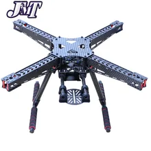 JMT Carbon Fiber 450 450mm Quadcopter Frame kit w/ Carbon fiber Landing Gear fit for 2 axis/3 axis Gimbal FPV Drone Quadcopter
