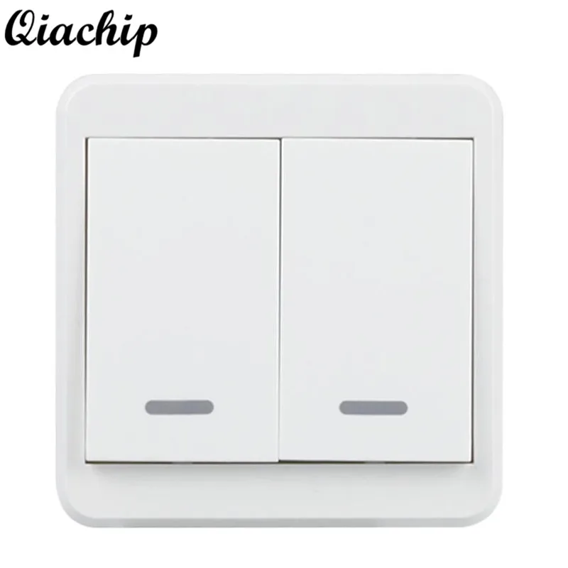 

QIACHIP WiFi Smart Switch Alexa Wall Switch APP Remote Control Manual Control Panel Work with Amazon Light Google Home Supporte