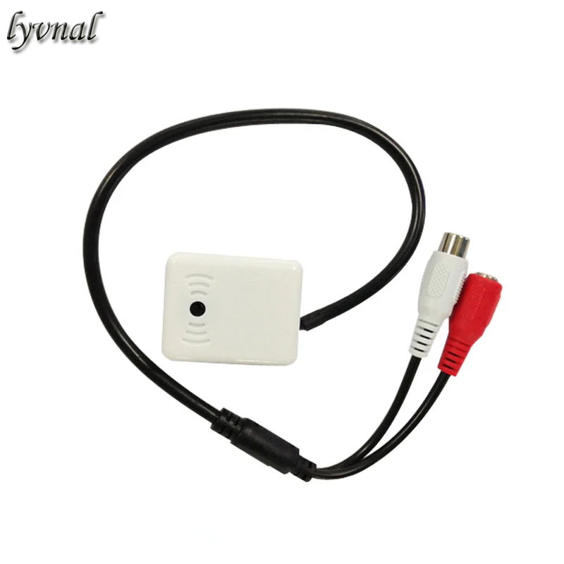 

Mini AUDIO CCTV Microphone MIC For Security DVR Cameras No Noise Audio Monitor , Sound pickup Head, Free shipping