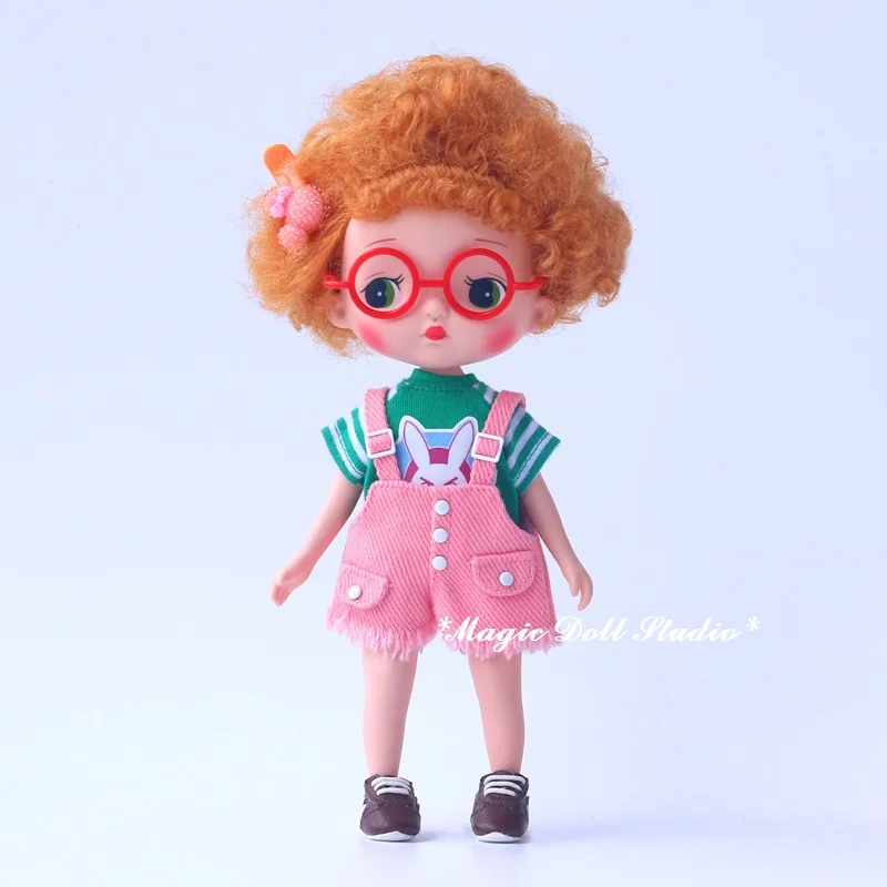 [MG684] Neoblythe Кукла Одежда# Demin короткий комбинезон подходит для Blyth Holala и Middleblythe Кукла Одежда