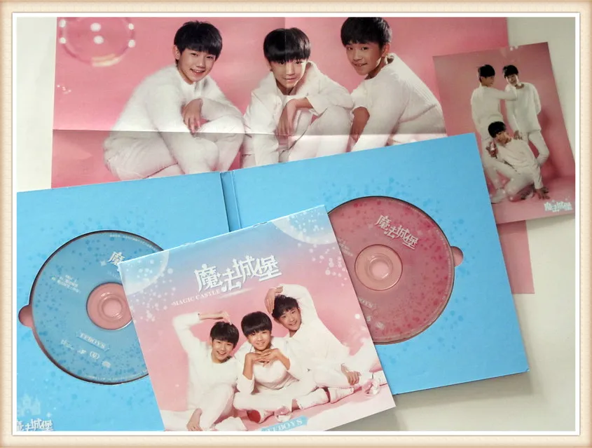 Tfboys Tf Boys Autographed Signed 2014 Ep Magic Castle Cd Dvd Album Poster Photo Chinese Official Version 03 2016 Chinese Photo Album Album Cdphoto Album Aliexpress
