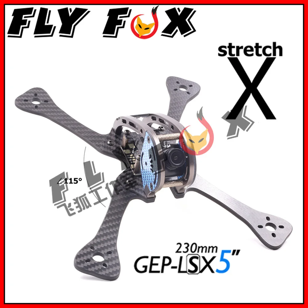 

F-Cloud GEP LSX5 PANP Leopard Rack Traversing FPV Traversing Four Axis Carbon Fiber 5 Inch Rack