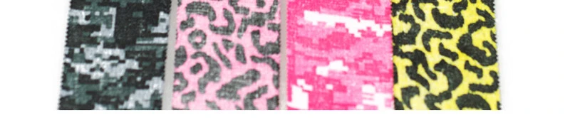 Камуфляжная леопардовая печать кинезиологическая лента спортивная лента зигзагообразный край Атлетическая клейкая лента