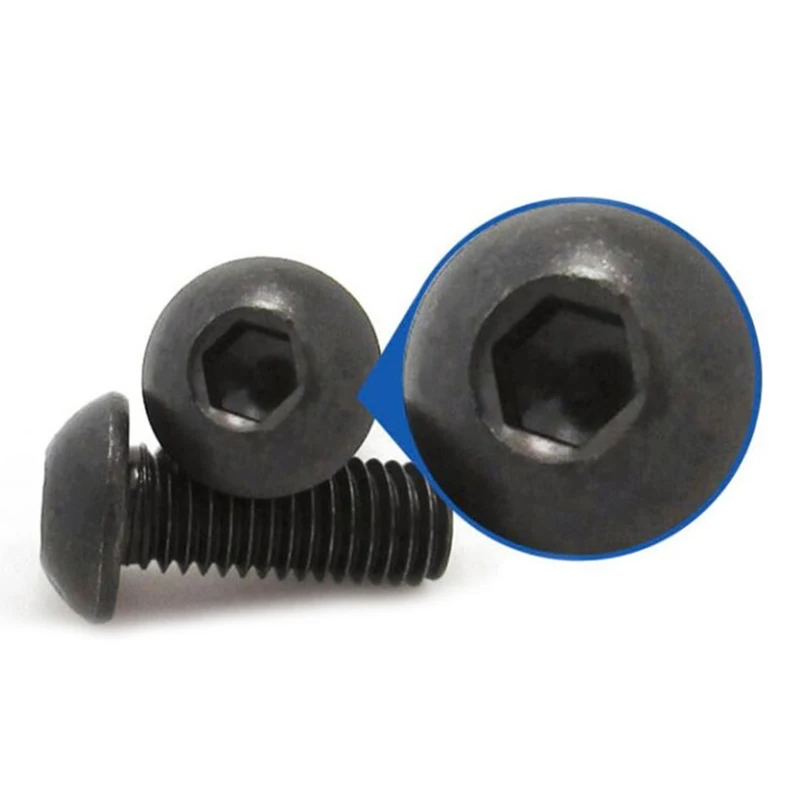 LIXF M5x20mm головка кнопки шестигранный колпачковый винт с внутренним