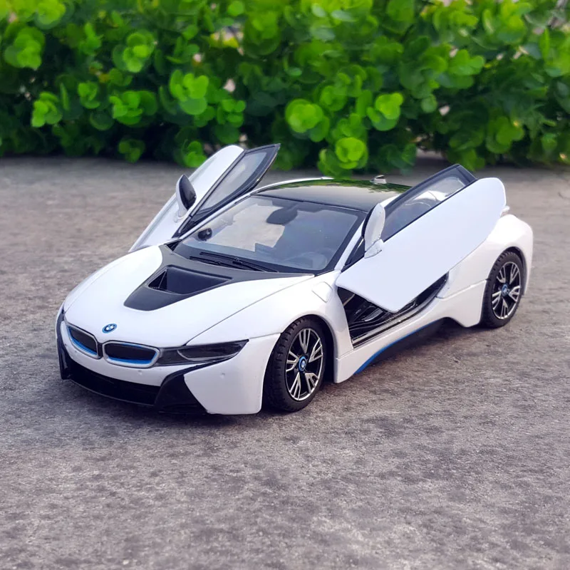 

1:24Die Cast Model Cars Collection scale automobile Alloy Vehicle gld3 Coche Children Toys I8 i8 Sports Car