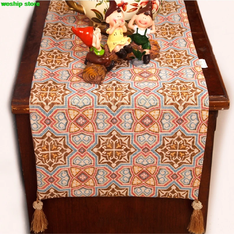High-end fashion Modern geometry of French fashion Table flag Table flag The bar of the flag cover