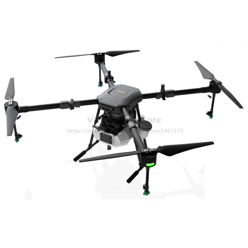 

TopXgun Complete set T410 T416 Quadcopter Agricultural Spraying drone 1495mm wheelbase 10L 16L frame TiA flight control RTK