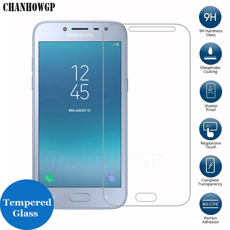 Закаленное стекло для samsung Galaxy J2 Pro J250 HD Защита экрана для samsung Galaxy J 2 Pro J250F SM-J250F/DS Glas 9H