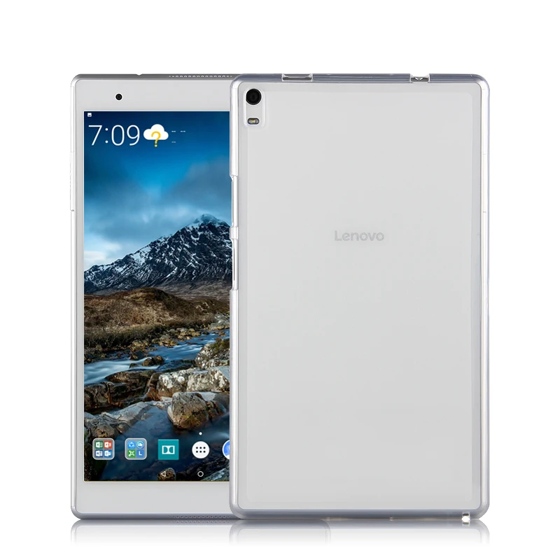 Чехол OLPAY из ТПУ для Lenovo Tab 4 таб 8 Plus 8704 дюймов планшет искусственная кожа TB задняя