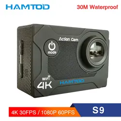 HAMTOD S9 HD 4 K WiFi Спорт Камера 2,0 дюйма ЖК-дисплей Экран GC1034 120 градусов Спортивная камера