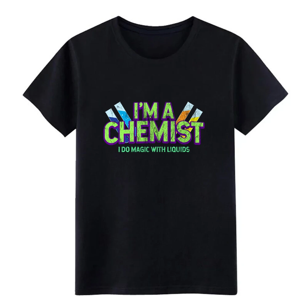 Для мужчин я химик химия подарок футболка Настроить Размеры S-3xl homme фитнес Забавный Весна натуральный