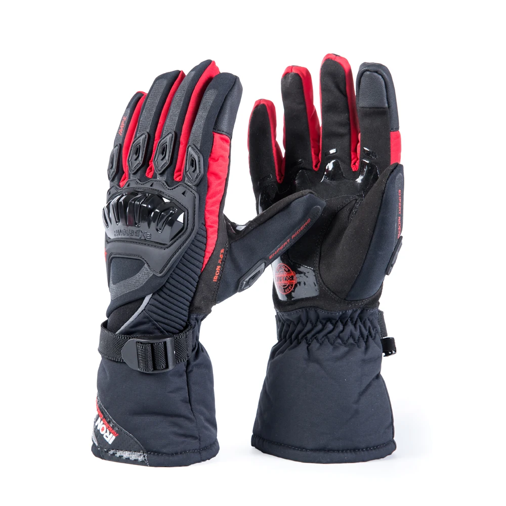 IRON JIA'S Motorcycle Gloves Touch Screen Winter Warm Waterproof