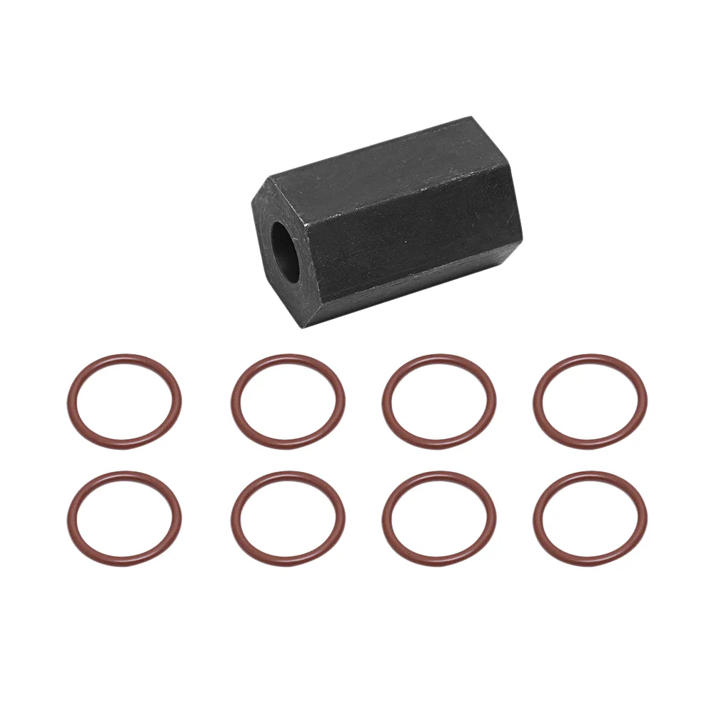 

6.0L For 03-10 Ford Power Stroke High-Pressure Oil Rail Ball Tube Seal Kit +Tool