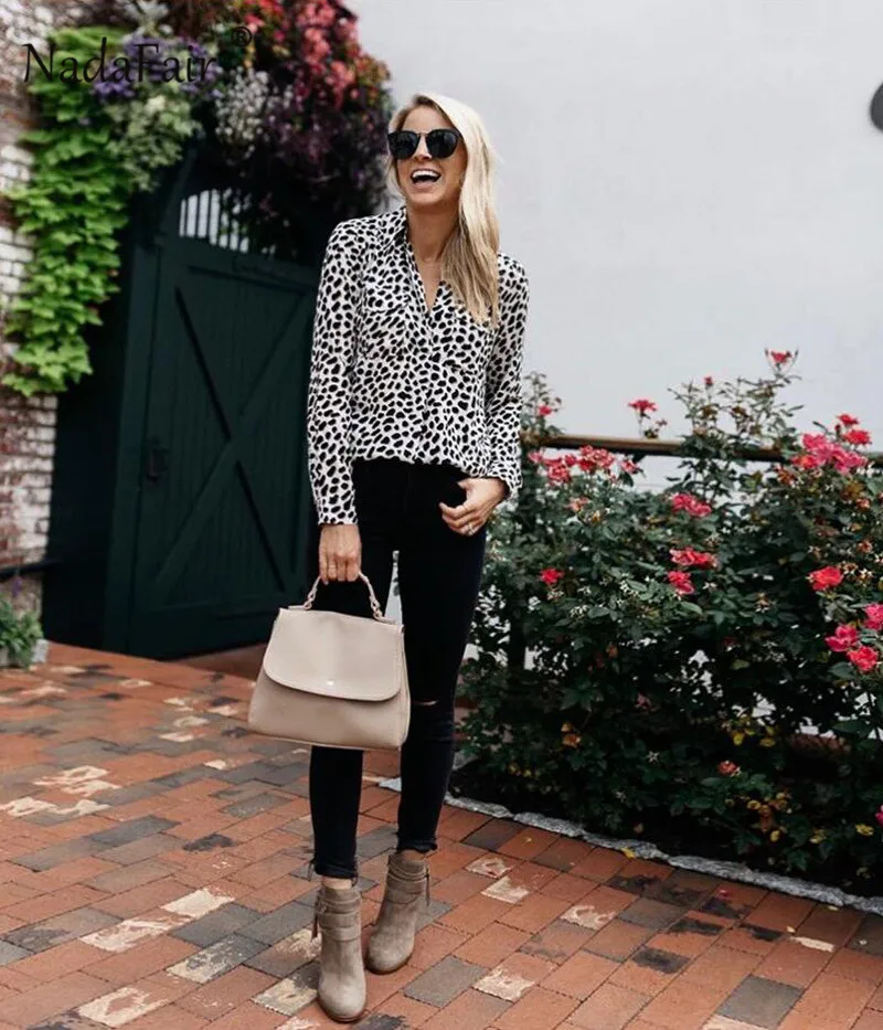 Leopard shirt women11