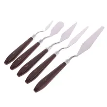 5 шт. Professional сталь художественная картина маслом книги по искусству краски палитры шпатель