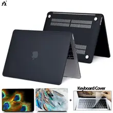Чехол для ноутбука MacBook Touch ID A1932 чехол, для Macbook Air 13 A1466 A1369 Pro retina 11 12 13 13,3 15,4 15 жесткий чехол