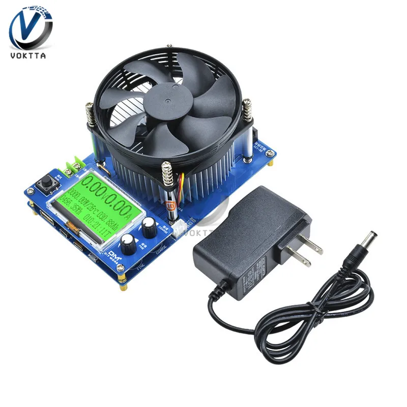 Kopen 150W Digitale Batterij Capaciteit Tester Elektronische Belasting Intelligente Verstelbare Constante Stroom Ontlading Weerstand Power Tester