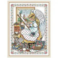 Вышивка ангелом картина Счетный DMC 11CT 14CT DIY kit китайская вышивка крестиком наборы для рукоделия домашний декор