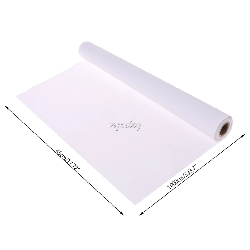 10m Quality Drawing Paper Roll White Children Art Sketch Paint Painting Board Whosale&Dropship