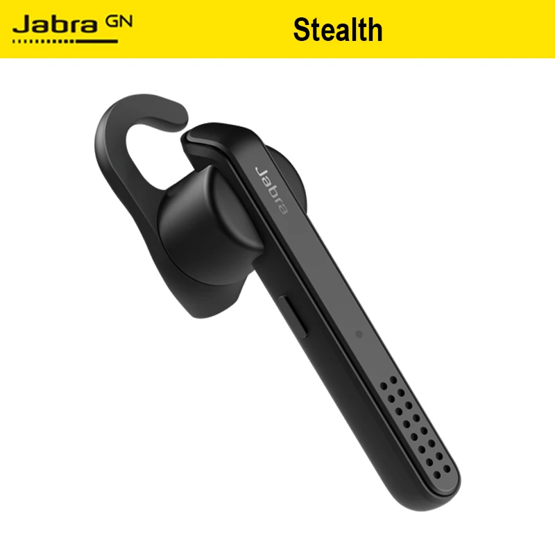 

Jabra Stealth Bluetooth Wireless Earphone HD Voice Control Noise Reduction Comfortable Fit Headset With Mic For Smartphone Calls