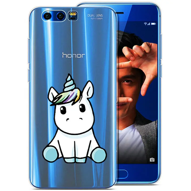 Arvin Transparet Case for Huawei Honor 9 Silicone Cover for Honor 7A 7C 7X 8X Painting TPU Honor 10 9 lite V9 V10 Play Fundas (10)
