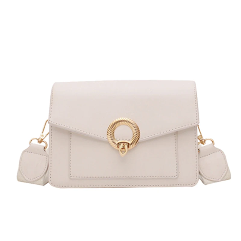 

NEW-Pu Leather Crossbody Bags For Women Summer Messenger Shoulder Bag With 2 Pcs Belts