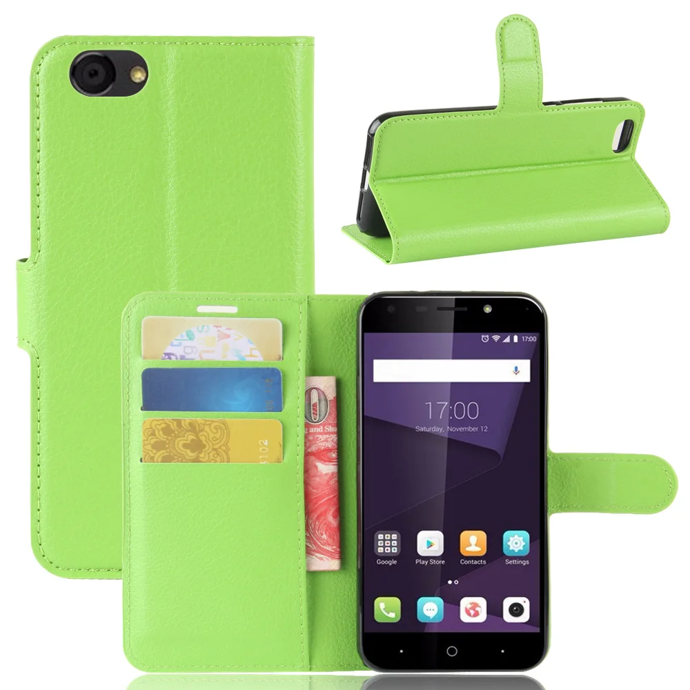 Роскошный флип чехол из искусственной кожи MicroData для zte Blade A6 Lite A 6 A0622 кожаный