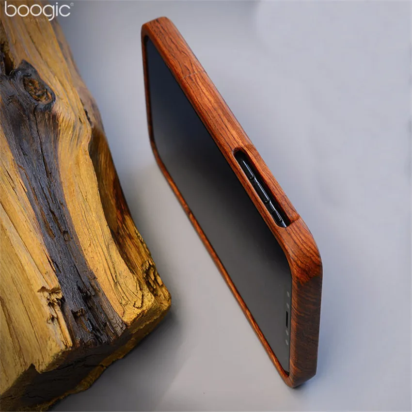 Natural Wood Bamboo Phone Case For iPhone XS Max XR X 8 7 7Plus 6 6 6s plus 5 5s se Cover Wooden Shockproof Protector Coque (8)