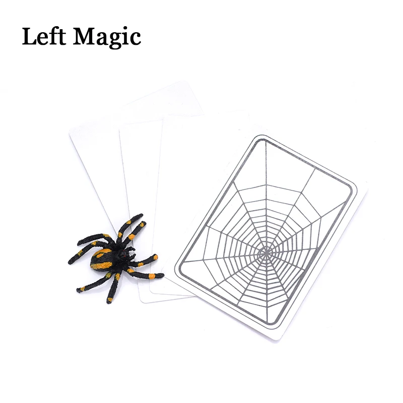 Волшебный трюк с пауком и сеткой, волшебные фокусы, волшебные фокусы, волшебный трюк, волшебная иллюзия
