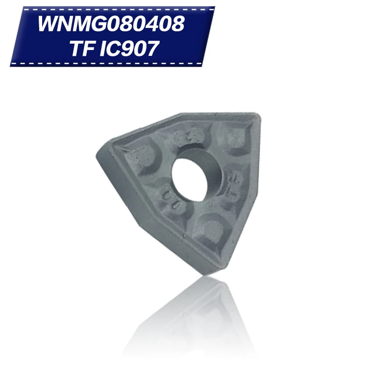 

50pcs External Turning Tools WNMG432 WNMG080408 TF IC907 Carbide inserts Lathe cutter Cutting Tool CNC Tools Tokarnyy