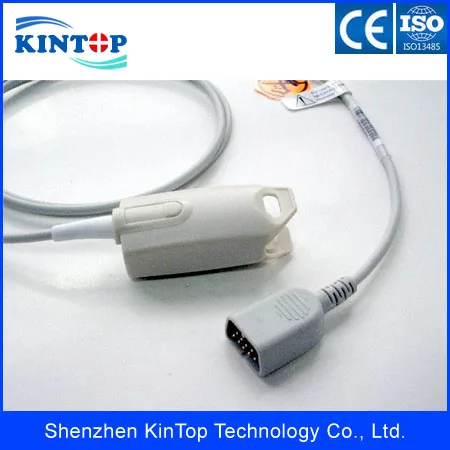 

10PCS/LOT Compatible New Nihon Kohden BSM-4101/5105 Adult Finger Clip Spo2 Sensor, BD9pins for patient monitor with CE approved.