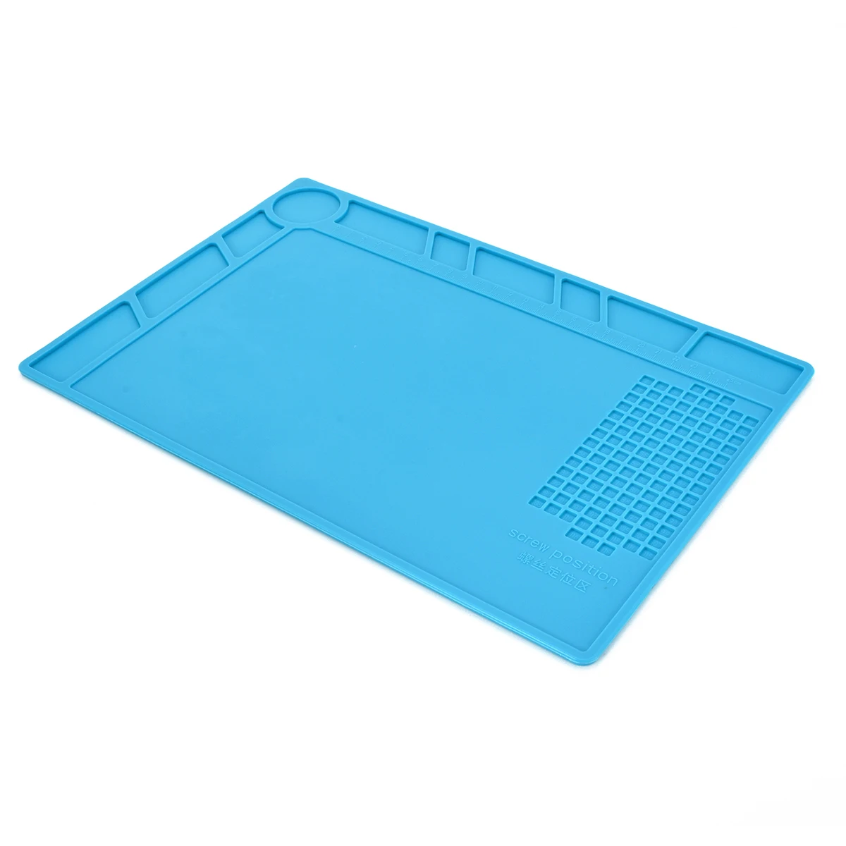1pc Soldering Station Insulation Pad Multifunctional Heat Resistant Silicone Mat For Mobile Phone Tablet Repair Tool