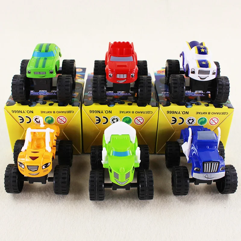 Lowest Price 6pcs/lot 8cm Cool Blaze Machines Russia Blaze Miracle Cars Kid Toys Sliding Vehicle Car Transformation Toys Lowest Price 6pcs/lot 8cm Cool Blaze Machines Russia Blaze Miracle Cars Kid Toys Sliding Vehicle Car Transformation Toys