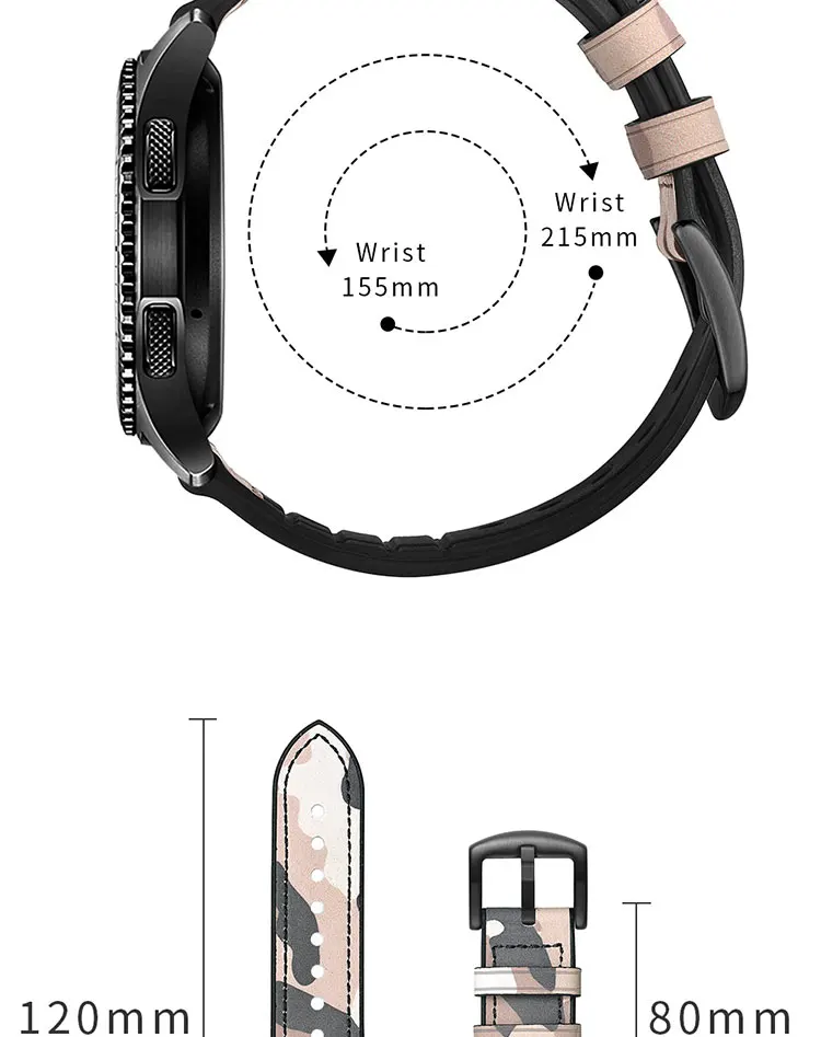 Geuine Leather with silicone wathc band        kol saati   For Apple series  (9)